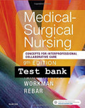 Test Bank Medical-Surgical Nursing: Concepts for Interprofessional Collaborative Care 9th edition by  Donna D. Ignatavicius